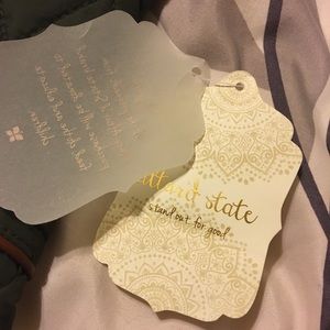 Green vest with hoodie